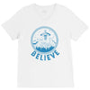 alien up V-Neck Tee