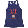 dad pancake maker Racerback Tank