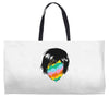 lovely face Weekender Totes