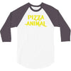 pizza animal funny diet gym gift new 3/4 Sleeve Shirt