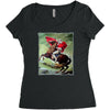 napoleon bonaparte stormtrooper funny retro Women's Triblend Scoop T-shirt