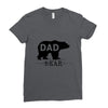 dad bear Ladies Fitted T-Shirt