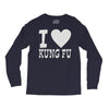 i love kung fu Long Sleeve Shirts