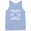 this girl loves her sheltie Tank Top