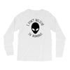 i don't believe in humans Long Sleeve Shirts