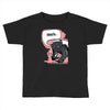 meh says honey badger Toddler T-shirt