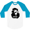 tupac (4x) 3/4 Sleeve Shirt