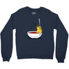 grilled cheese bath Crewneck Sweatshirt