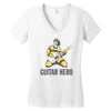 guitar hero Women's V-Neck T-Shirt
