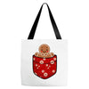 christmas cookie pocket Tote Bags