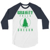 gravity falls oregon pine 3/4 Sleeve Shirt