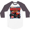 Off Road Monstre Truck 3/4 Sleeve Shirt