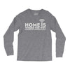 home is where the wifi Long Sleeve Shirts