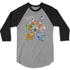 hidden temple 3/4 Sleeve Shirt