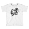 worlds okayest boyfriend Toddler T-shirt