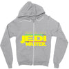 Trust Me , I'm A Jedi Master Zipper Hoodie