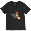 the falling italian V-Neck Tee