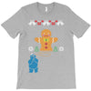 cookie monster gingerbread man ugly christmas sweater T-Shirt