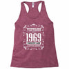vintage made in 1969 perfectly aged a living legend Racerback Tank