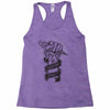 never stop fighting spirit Racerback Tank