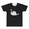 apatosaurus white All Over Men's T-shirt