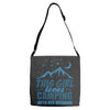 Camper Couple Girl Adjustable Strap Totes
