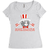 ameowica Women's Triblend Scoop T-shirt