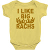 i like big racks Baby Bodysuit