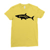 Grandpa Shark Ladies Fitted T-Shirt
