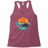 Daddy Shark Racerback Tank