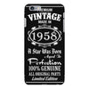 Premium Vintage Made In 1958 iPhone 6/6s Plus Case