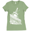 paris france eiffel tower Ladies Fitted T-Shirt