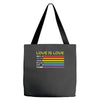 lightsaber rainbow Tote Bags