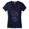 weekend at bernie sanders Women's V-Neck T-Shirt