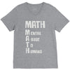 math mental abuse to humans V-Neck Tee