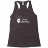 i'm not indecisive my mind Racerback Tank