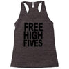 free high fives t shirt x large funny humor geek awesome highfive cool Racerback Tank