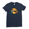 bat man and robin Ladies Fitted T-Shirt
