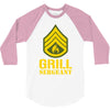 grill sergeant military 3/4 Sleeve Shirt