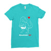 pregnant rex Ladies Fitted T-Shirt