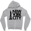 new york freedom Zipper Hoodie