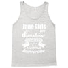 June Girls Are Sunshine Mixed With A Little Hurricane Tank Top