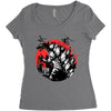godzilla Women's Triblend Scoop T-shirt