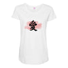 Love Japanese Maternity Scoop Neck T-shirt