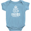 Keep Calm And Let Nicholas Handle It Baby Onesie