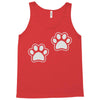 dog paws set of 2 Tank Top