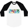 jake paulers cool colors 3/4 Sleeve Shirt