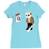 friday the 12th funny horror movie Ladies Fitted T-Shirt
