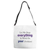 drop everything Adjustable Strap Totes