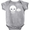 i live inside your face skull Baby Bodysuit